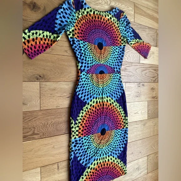 Mara Hoffman kaleidoscope jersey dress - Picture 2 of 8